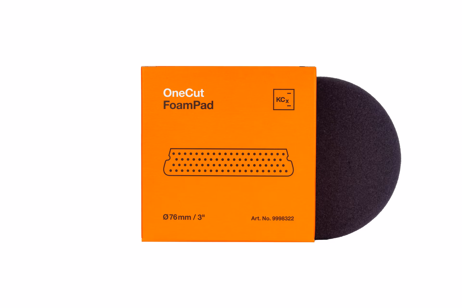 Koch Chemie One Cut Foam Pad 76 x 25mm - Leštiaci kotúč oranžový
