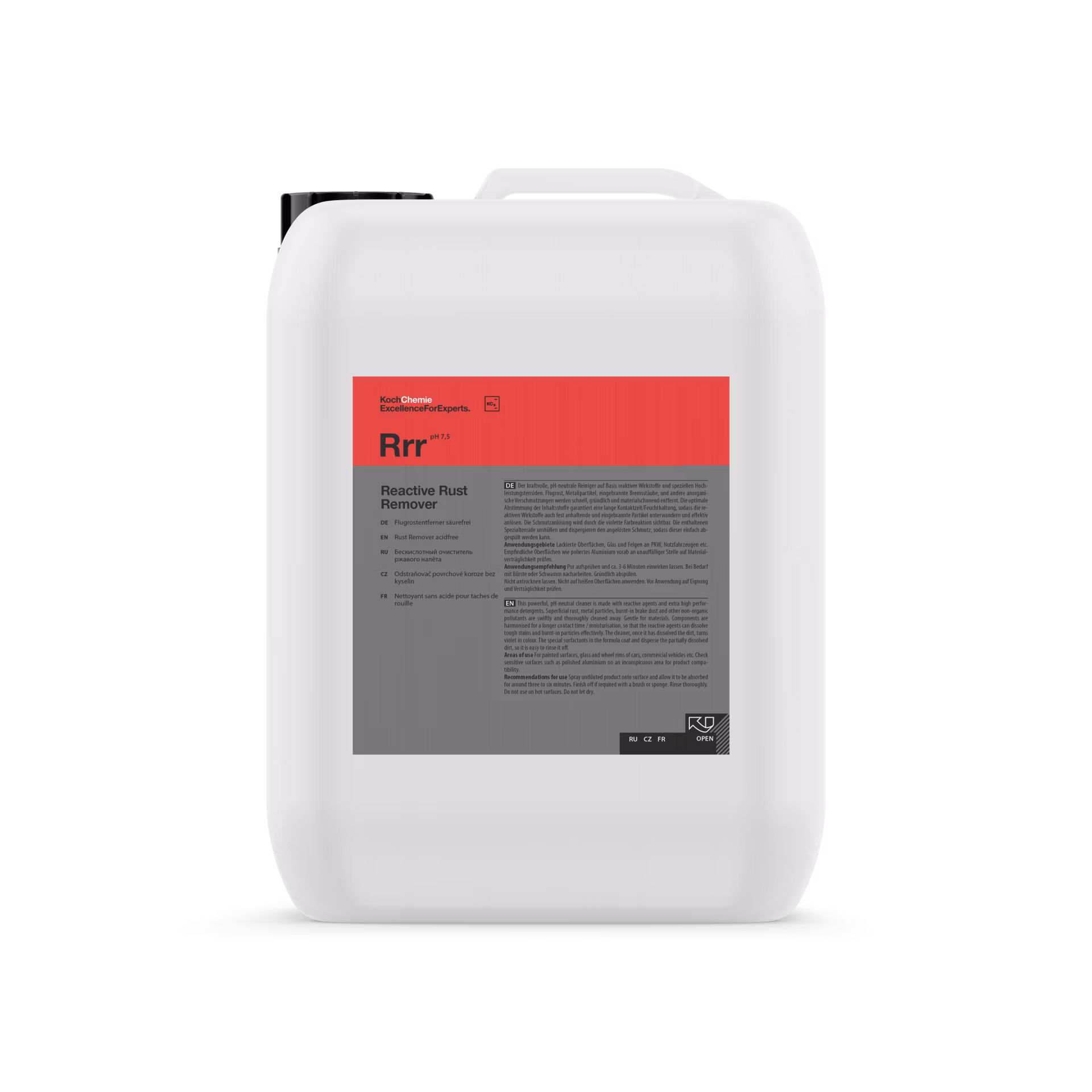 Koch Chemie Reactive Rust Remover (Rrr)- Odstraňovač náletovej hrdze 5KG