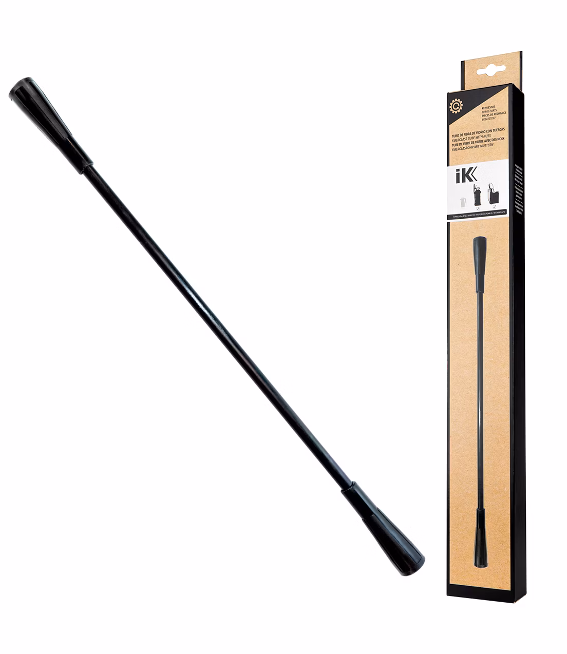 IK Fibreglass tube with nuts 47 cm - Náhradný Nástavec