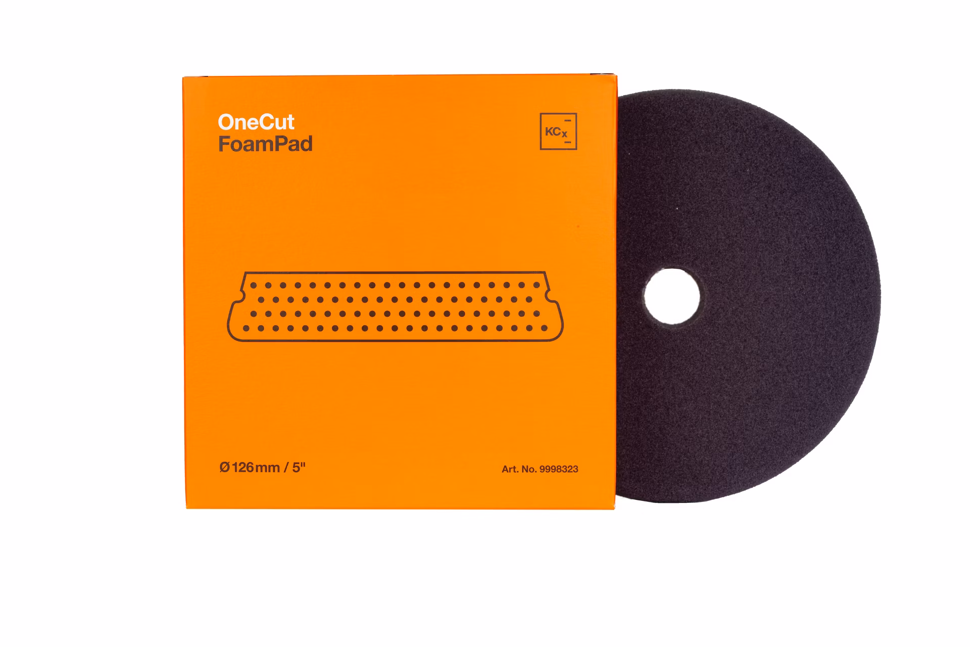 Koch Chemie One Cut Foam Pad 126 x 25mm - Leštiaci kotúč oranžový