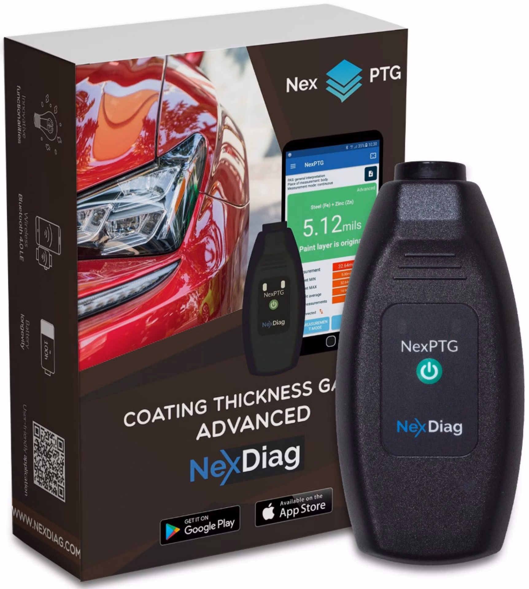 NexDiag NexPTG Advanced - Merač hrúbky laku