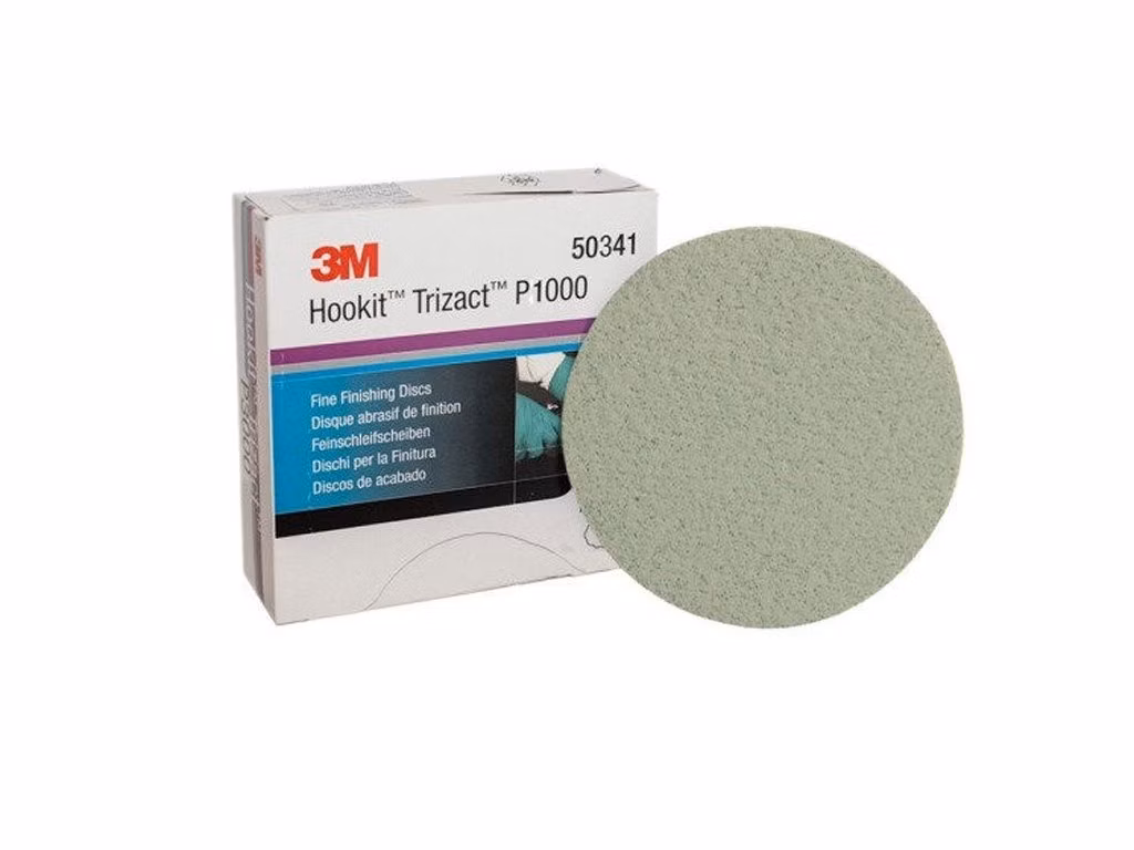 3M Trizact brúsny kotúč; suchý zips; P1000 150 mm