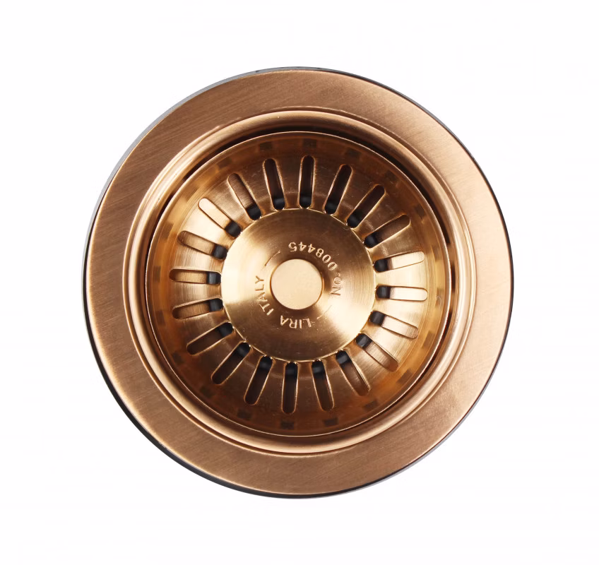 Lira výpusť vrátane prepadovej súpravy Bronze satin