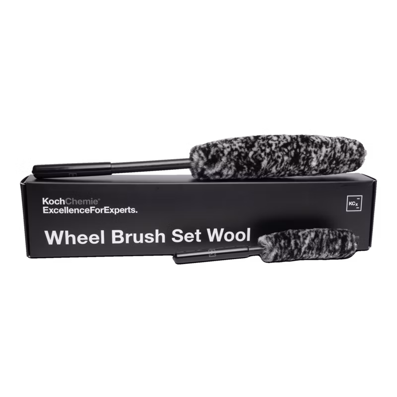 Koch Chemie Wheel Brush Set – Sada vlnených kief na čistenie diskov 2ks