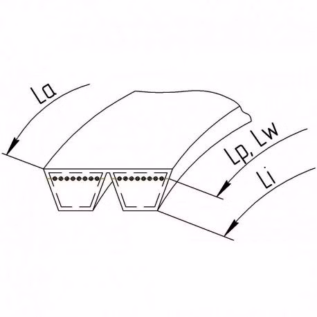 87011585 87546479 84075345 new holland wrapped banded belt 2hb128 carlisle
