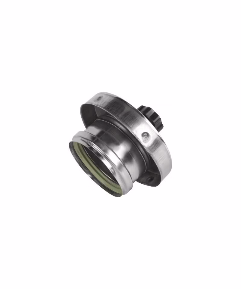 zaslepka o60 100 mm nerez kondenz