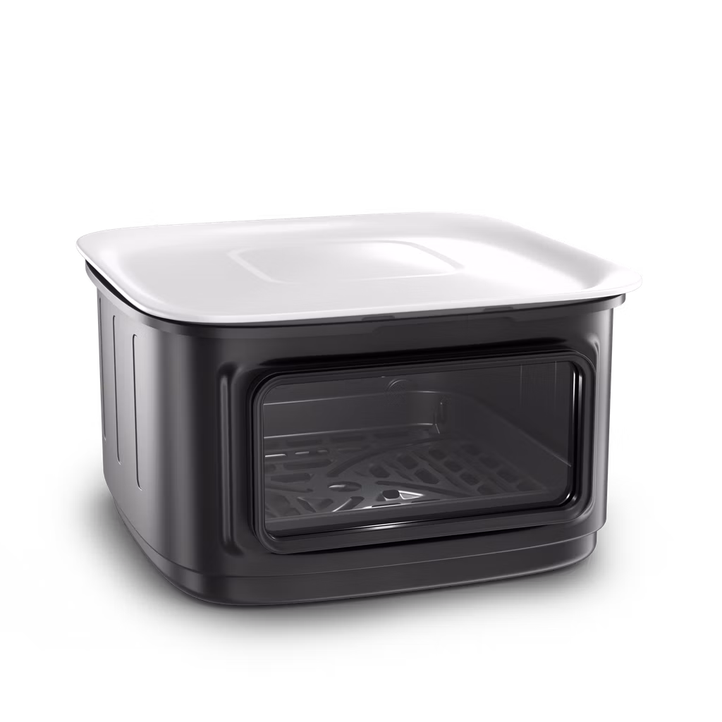 Easy Fry Silence Vision Storage Set, Extra Drawer, Grid and Lid