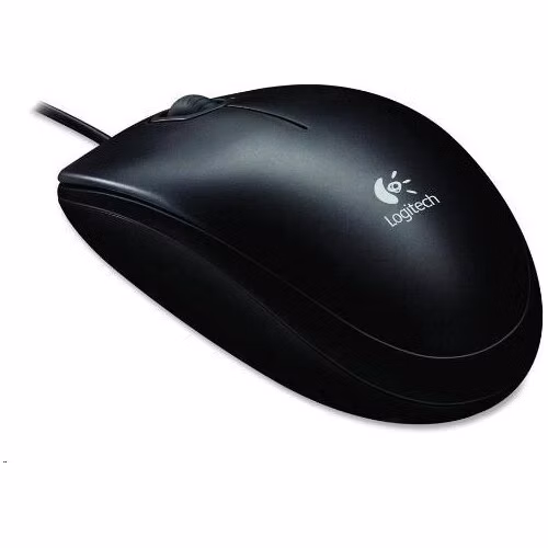 BAZAR - rozbalený produkt - Logitech myš B100 Optical Mouse Black, USB, černá