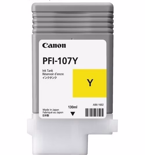 Canon cartridge PFI-107Y (PFI107Y) / Yellow / 130ml