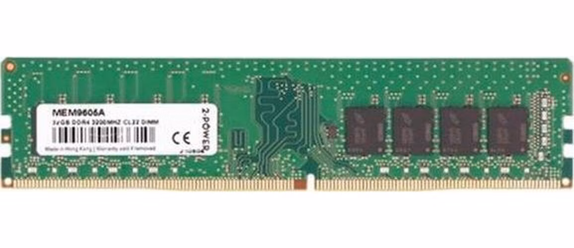2-Power MEM9605A 32GB DDR4 3200MHz CL22 DIMM ( DOŽIVOTNÍ ZÁRUKA )