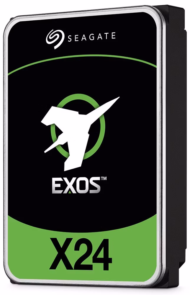 SEAGATE Exos X24 16TB HDD / ST16000NM002H / SATA / 3,5" / 7200 rpm / 512MB / 512E/4KN