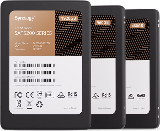 Synology 2.5” SATA SSD SAT5210 480GB