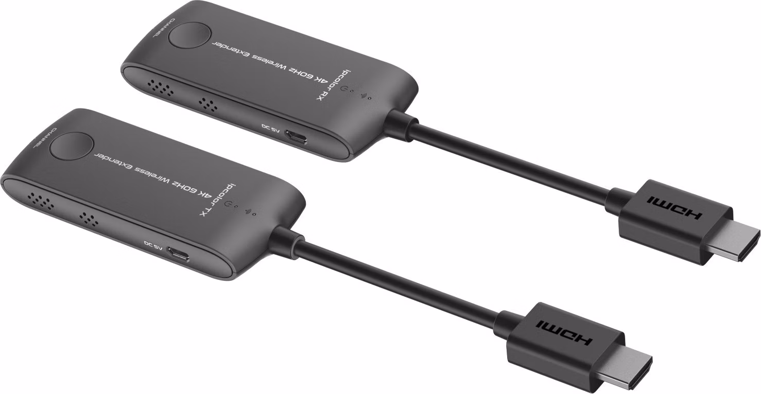 BAZAR - PREMIUMCORD HDMI Wireless extender, 4K@60Hz na 20m - Rozbaleno (Náhradní krabice)