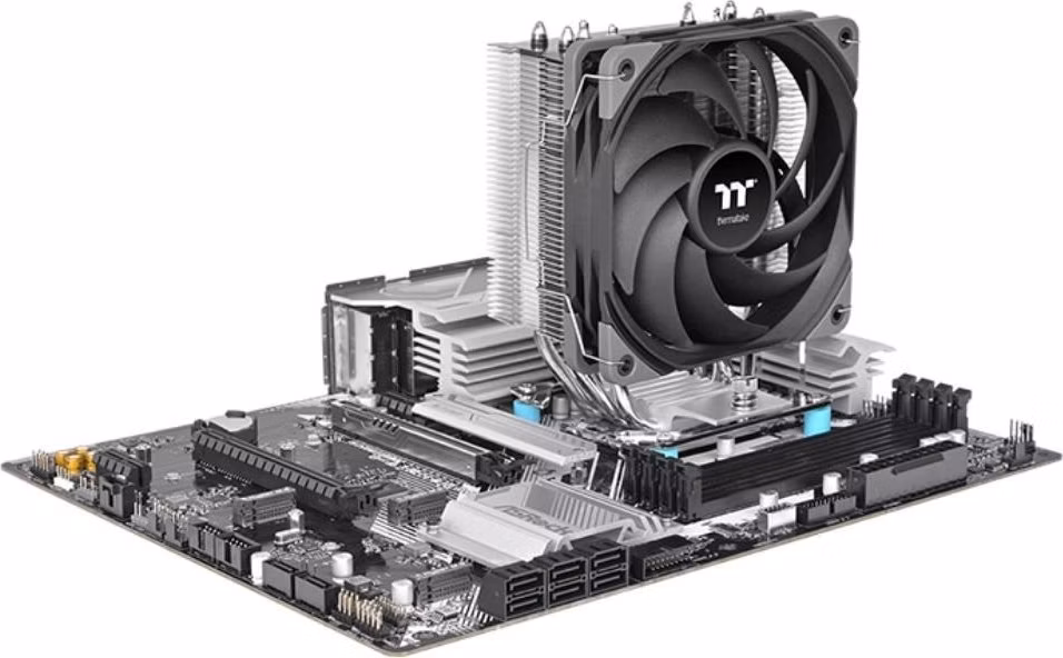 THERMALTAKE Chladič CPU UX400, 1x120mm, LGA1851, AM5, černá