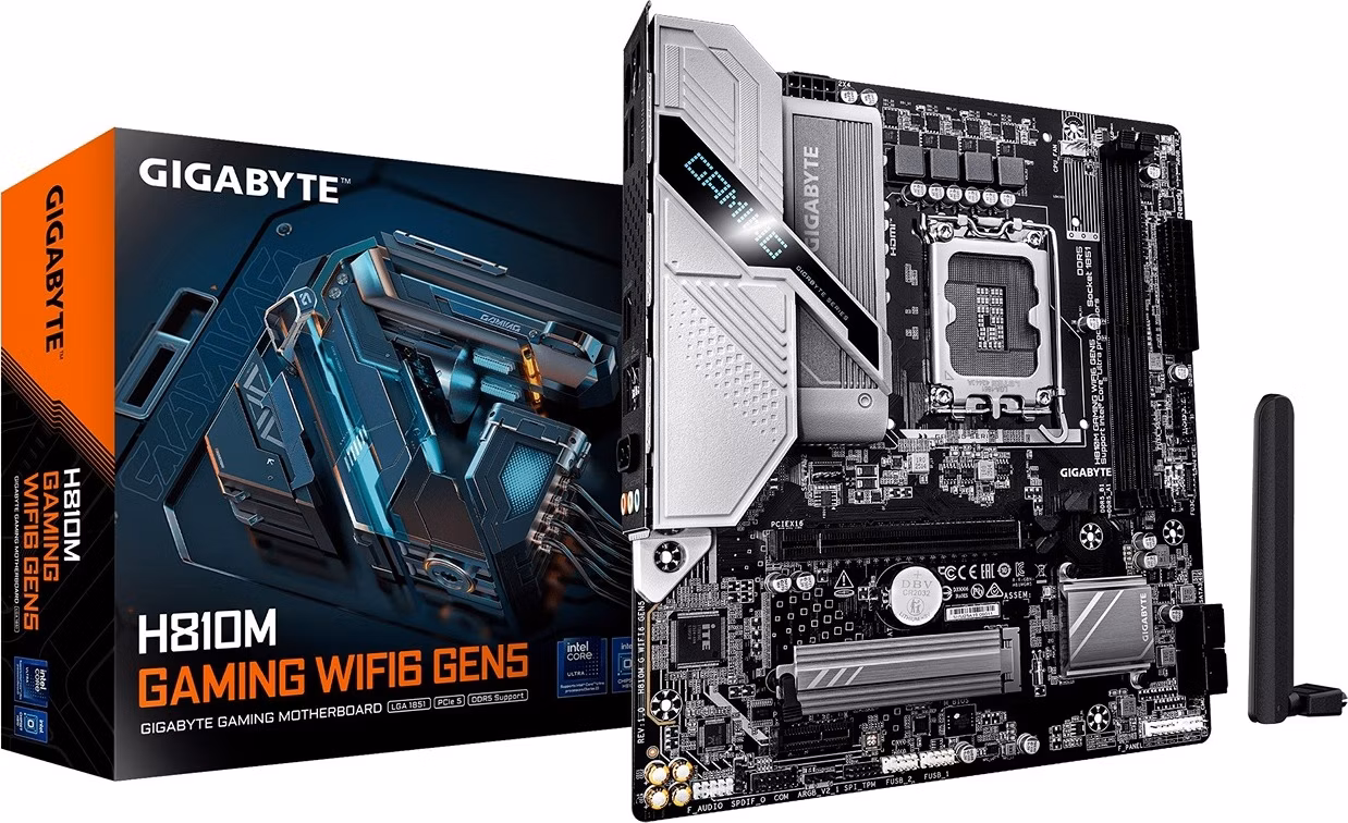 GIGABYTE H810M GAMING WIFI6 GEN5/LGA 1851/mATX