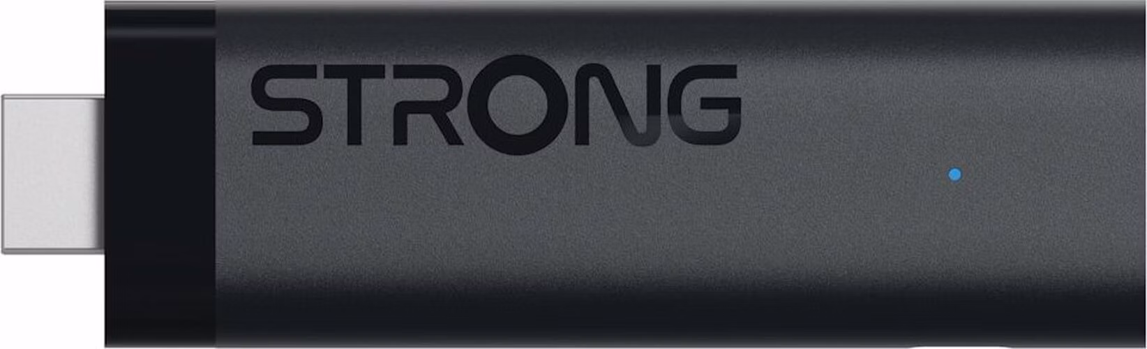 STRONG 4K Google TV Stick LEAP-NOVA/ HDMI/ USB-C/ BT/ Wi-Fi/ NETFLIX/ Disney+/ Amazon Prime Video/ Android 14/ černý