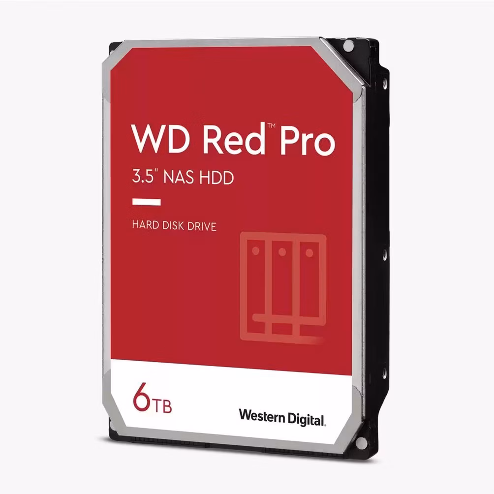 WD Red Pro NAS HDD 6TB SATA