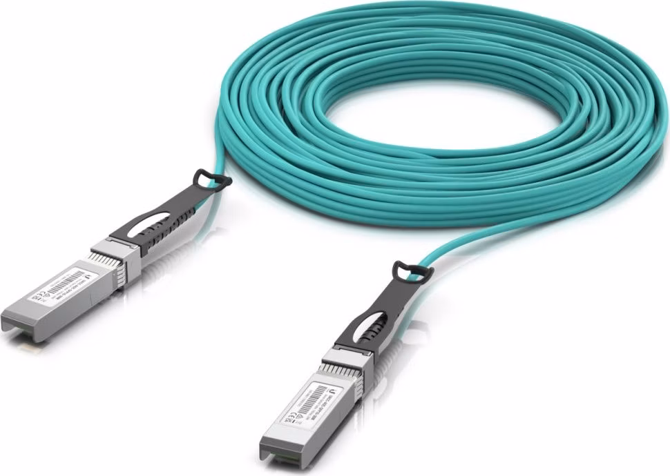 Ubiquiti AOC patch 10G - AOC kabel, SFP+, SFP, rychlost 10/1 Gbit, délka 30m