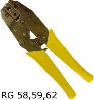 Konektorovacie kliešte RG58/59 račna
