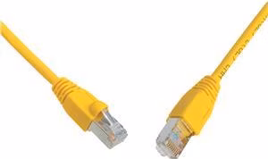 SOLARIX patch kábel CAT6 SFTP PVC 10m žltý