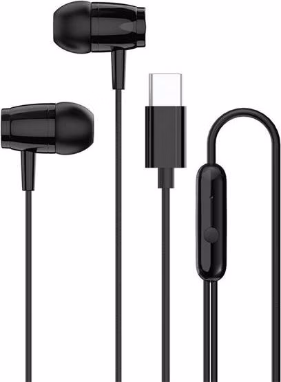 Canyon SEP-5, slúchadlá do uší, integrované ovládanie, hlboké basy, USB-C kábel 1.2m, čierne