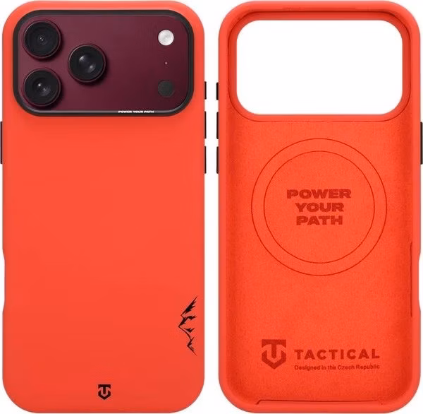 Tactical MagForce Velvet Smoothie 2.0 Kryt Apple iPhone 18 Pro/17 Pro červený