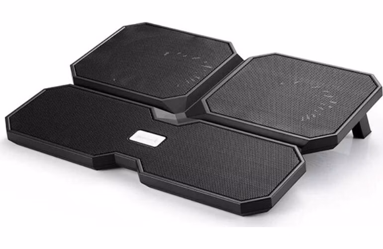 DEEPCOOL Chladící podložka Multi Core X6, pod notebook, černá