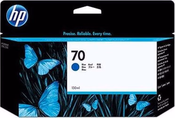 HP Ink Cartridge No. 70/Blue/130ml