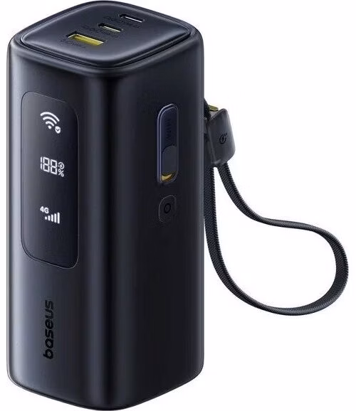 Baseus EnerGeek GX11 MiFi 67W Powerbanka 20000mAh Cosmic Black