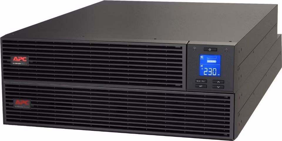 APC Easy UPS SRV 6000VA (6000W)/ 4U/ RACK MOUNT/ ONLINE/ 230V/ LCD