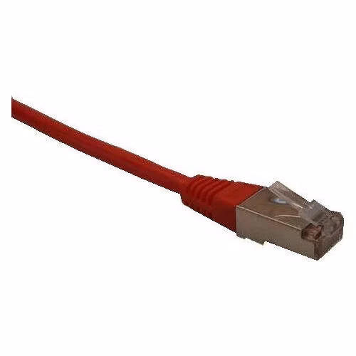 Patch cord FTP cat5e 0,25 M červený