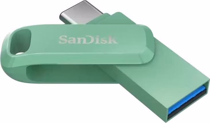 SanDisk Ultra Dual Drive Go 64GB USB 3.2 USB-A + USB-C zelený