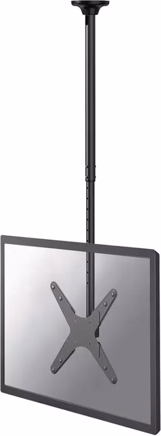 Neomounts  FPMA-C340BLACK / Flat Screen Ceiling Mount (Height: 106-156 cm) / Black