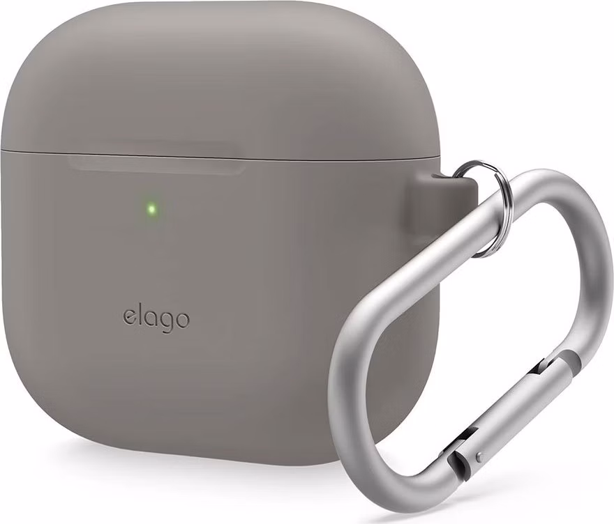 Elago puzdro Silicone Hang Case pre Airpods 4/5 - Medium Gray