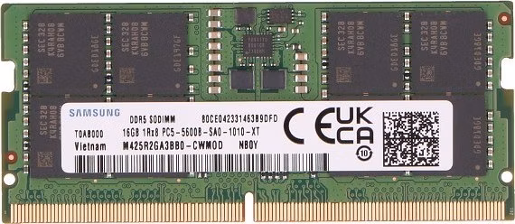 2-Power 16GB DDR5 5600MHz CL40 SoDIMM DOŽIVOTNÍ ZÁRUKA )