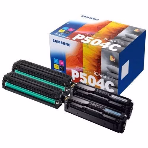 HP - Samsung tonery CLT-P504C/CMYK/1800/2500 stran/4-pack