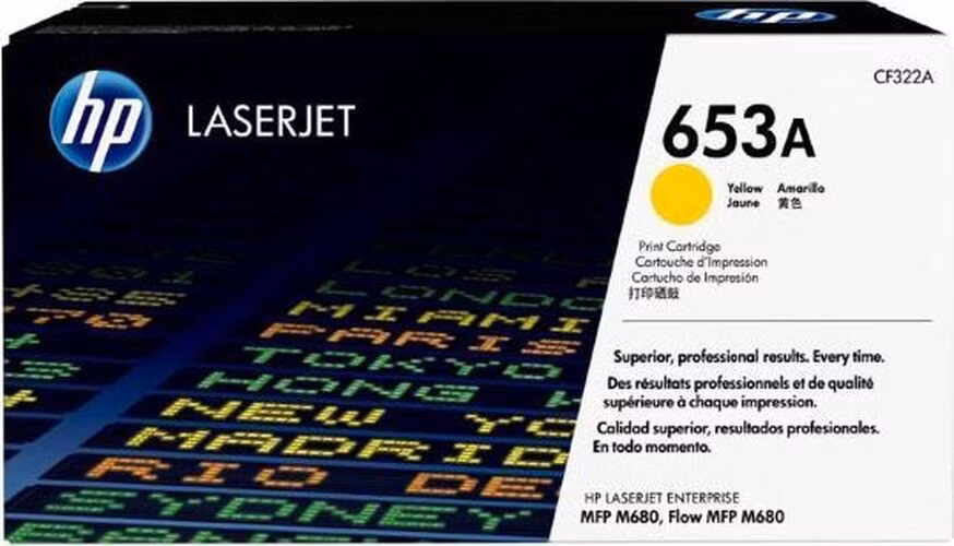 HP toner 653A/Yellow//16 500 stran
