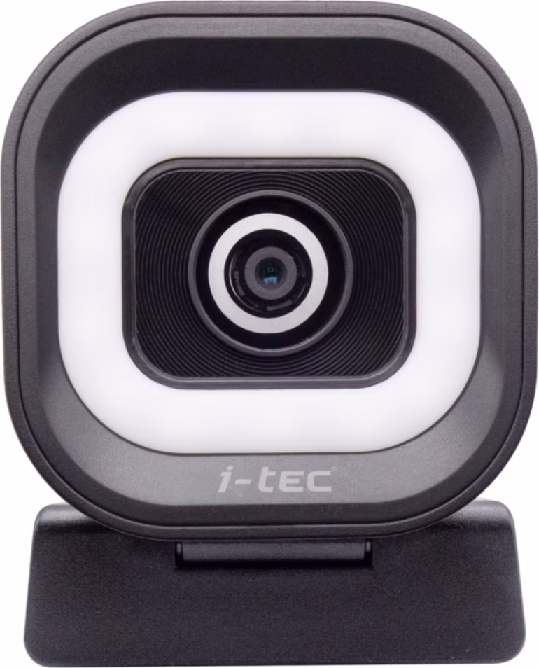 i-tec webkamera SOLOMON 700 STREAM/ Ultra HD 4K rozlišení/ PDAF/ LED světlo/ dva mikrofony/ USB-C