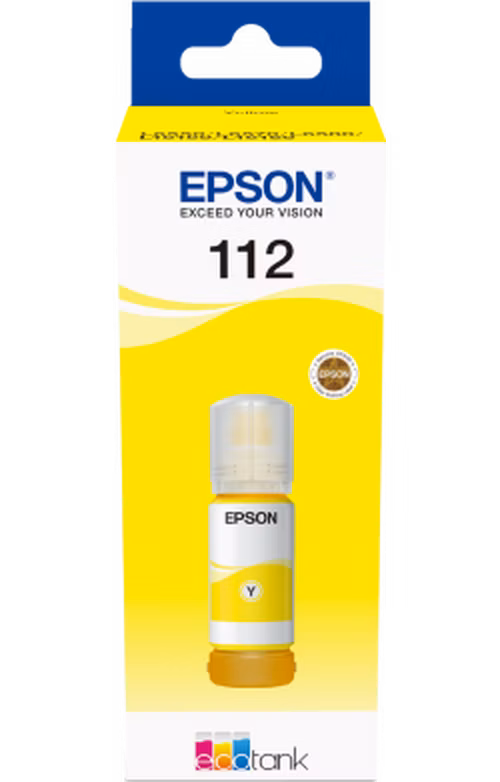 Epson inkoustová náplň 112/ T06C44A/ L15150/ L15160/ L65x0/ L11160/ 70ml/ Žlutá