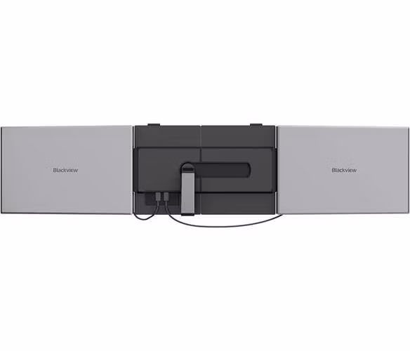Portable monitor Blackview DCM8 Dual Screen 15.3inch 1920x1200 16:9 LCD 60Hz IPS 178 USB-C 3.1x3, sivo čierny
