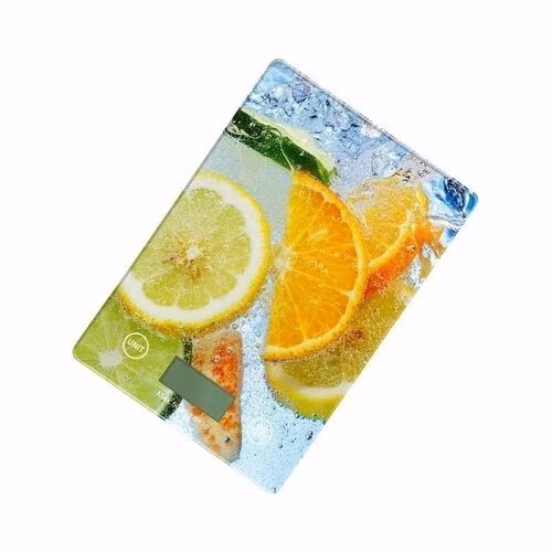 PLATINET Omega kuchyňská váha - LCD displej, 5 KG, vzor Citrus