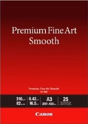 Canon fotopapír Premium FineArt Smooth A3 25 sheets