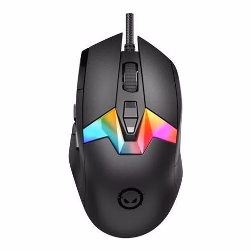 Lorgar MSP80, profi herná myš, 8 progr. tlač., senzor Pixart PAW3395, 26.000 DPI, režim podsv. RGB, čierna