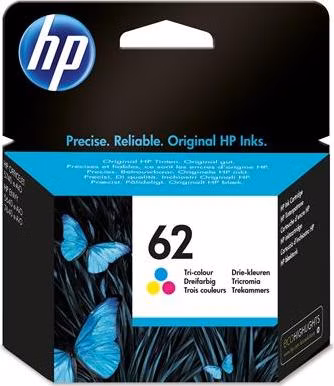 HP Ink Cartridge 62/Tri-color/165 stran