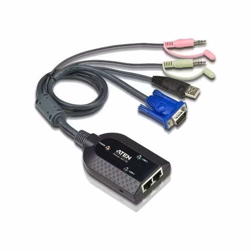 ATEN KA7178-AX Dual Output USB Virtual Media KVM Adapter Cable with AUDIO