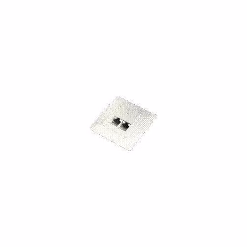 DATACOM Datová zásuvka STP CAT6 2xRJ45 pod omítku 45st. bílá
