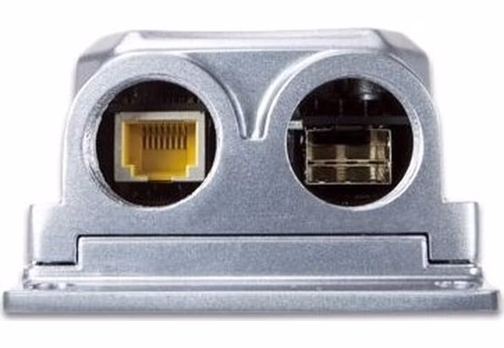 Planet IGTP-825AT konvertor RJ45/SFP, 1Gbps, PoE injektor 802.3at, -40 až 75 st.C, IP67, EFT+ESD, 24-56VDC