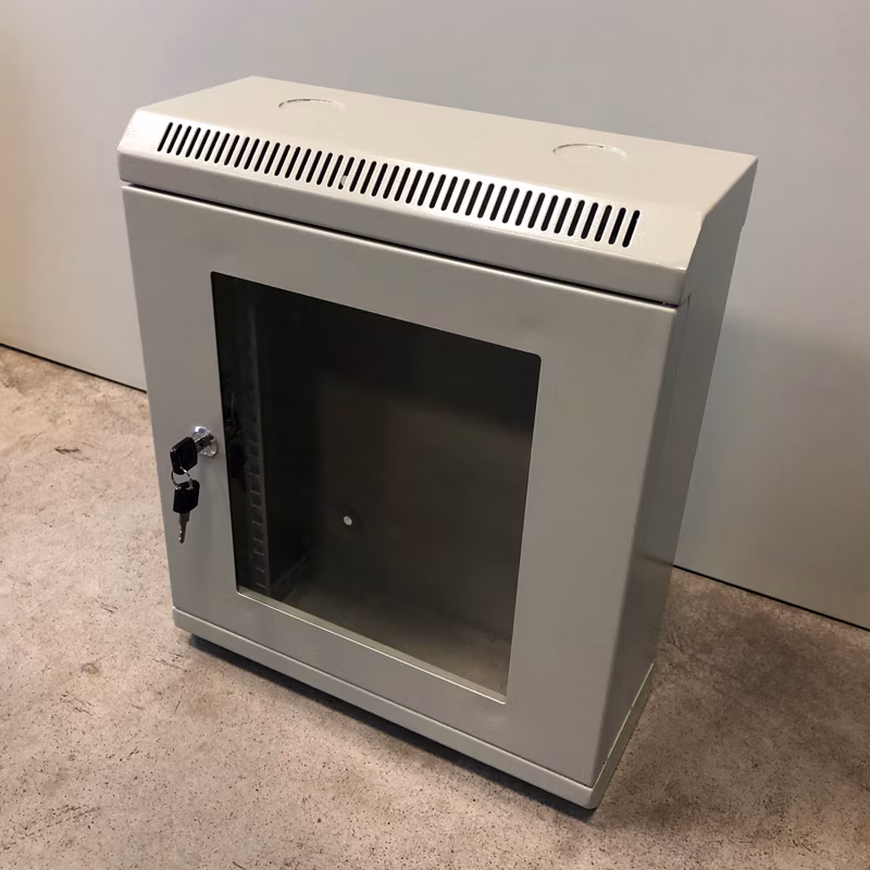 10" rack jednodielny 9U/140 DATACOM Šedý Skl. dv.
