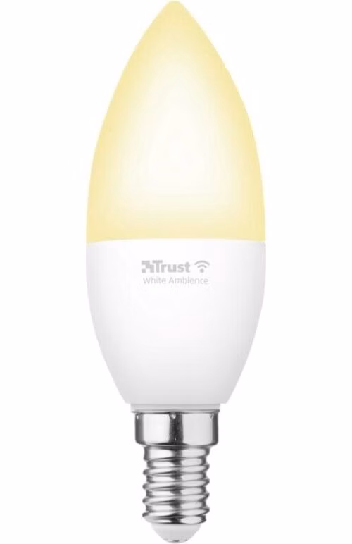 TRUST Smart WiFi LED candle white ambience E14