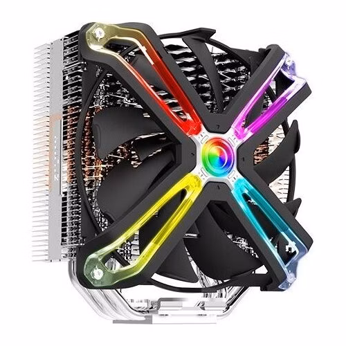 POŠKOZENÝ OBAL - Zalman chladič CPU CNPS17X / 140mm RGB ventilátor / heatpipe / PWM / výška 160mm / pro AMD i Intel